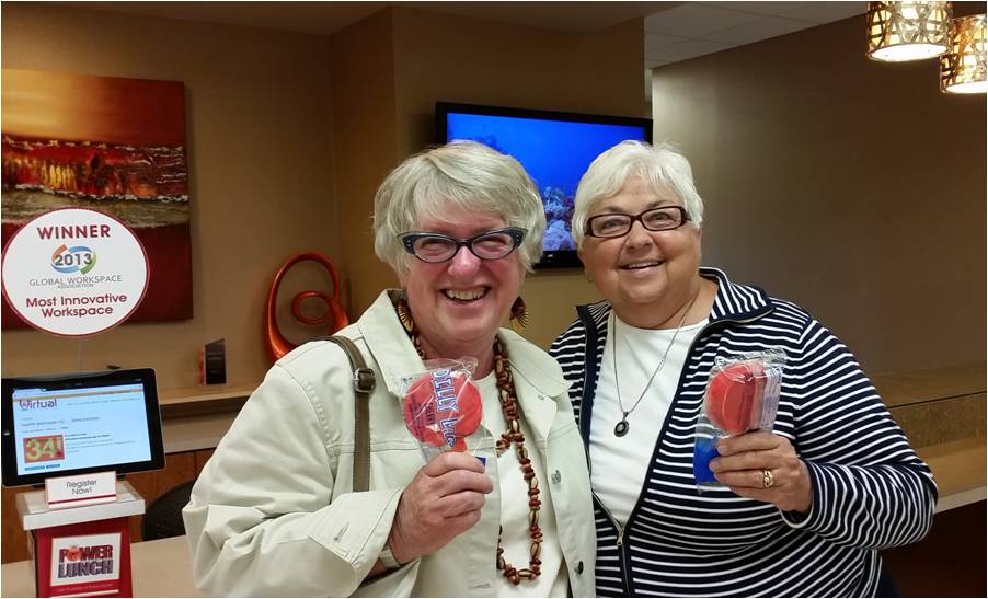 Marg Penn & Nancy Burke